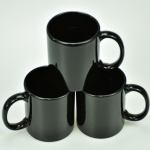 Colored Mugs Black